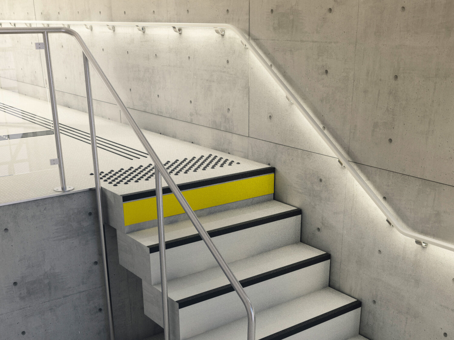 Yesbon Protecteur de Bord d'escalier en Forme de L, Marches d'escalier en  Caoutchouc Garniture de Bord de Nez de Marche en PVC, Protecteur d'escalier